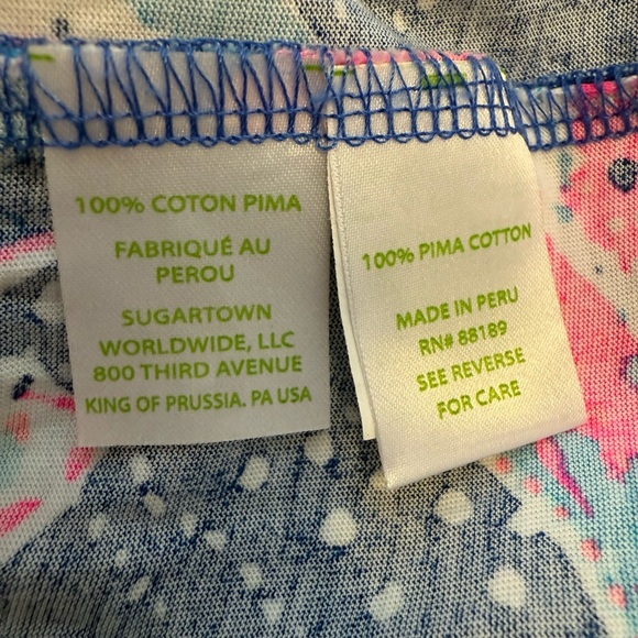 Lilly Pulitzer Indigo Sea Star Struck Beacon Dress - Size Medium - Picture 10 of 10